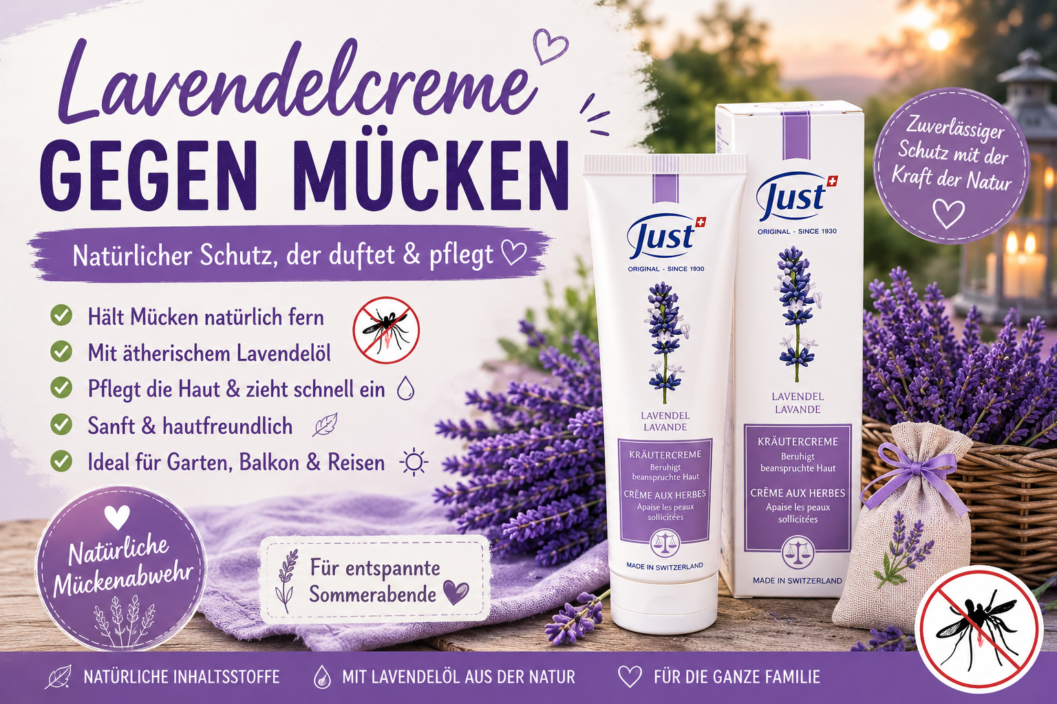 Lavendel Kräutercreme