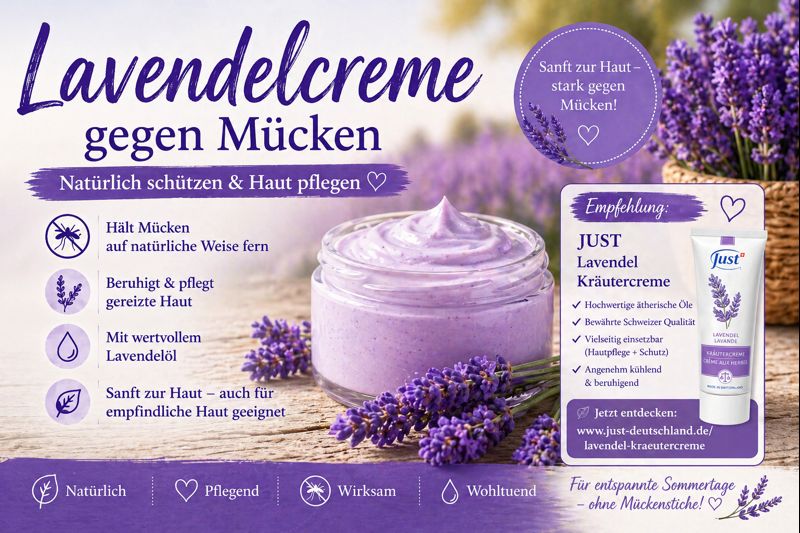 Lavendel gegen Mücken – natürliche Alternative zu chemischem Insektenschutz