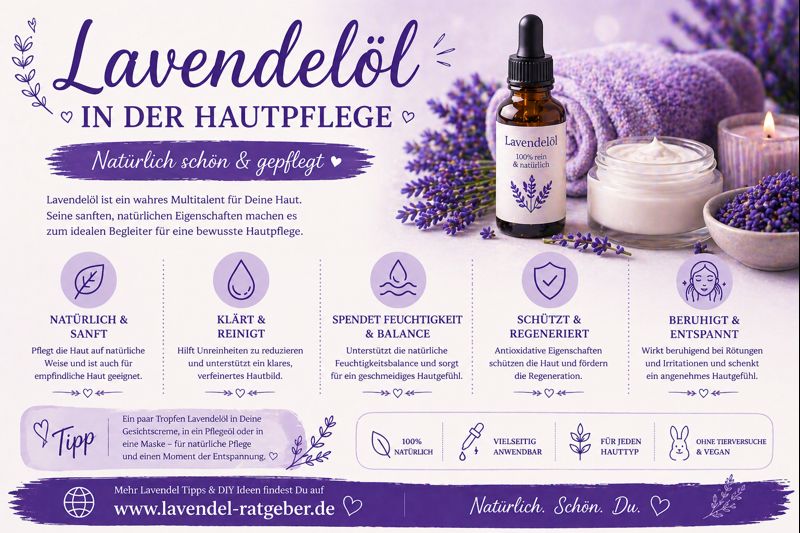 Lavendelöl und Wellness